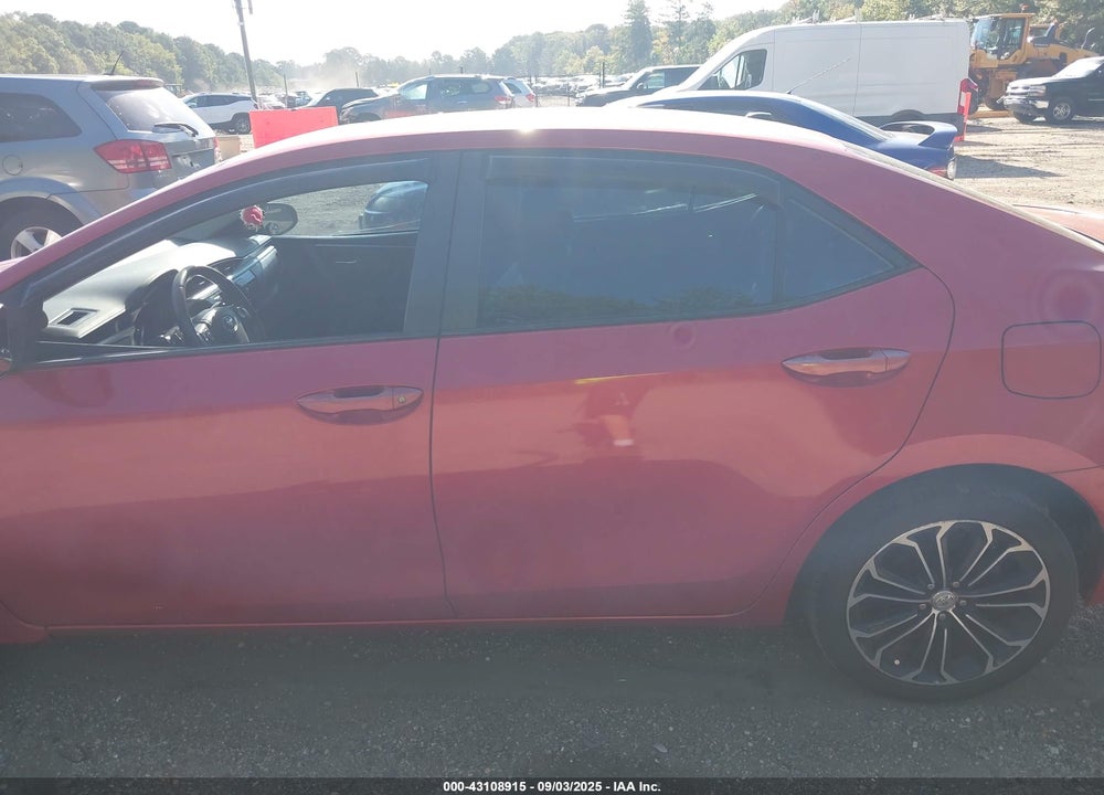 2015 TOYOTA COROLLA VIN: 5YFBURHE8FP353456