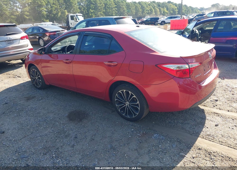 2015 TOYOTA COROLLA VIN: 5YFBURHE8FP353456