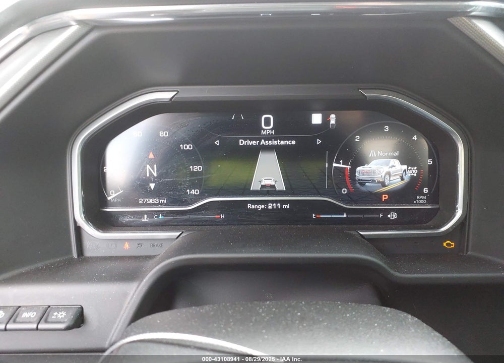 2023 GMC SIERRA 1500 VIN: 1GTUUGE85PZ124316