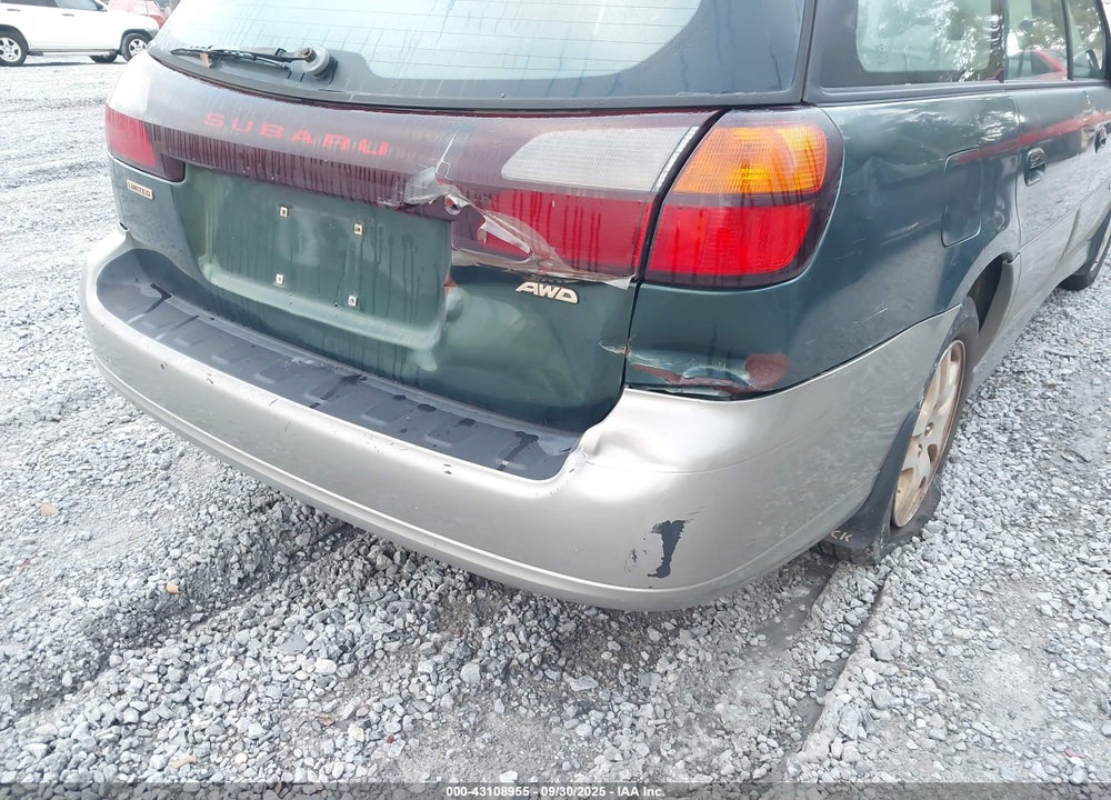 2000 SUBARU OUTBACK VIN: 4S3BH6861Y7619836