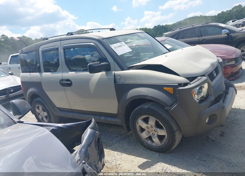2005 HONDA ELEMENT EX VIN: 5J6YH28655L000382