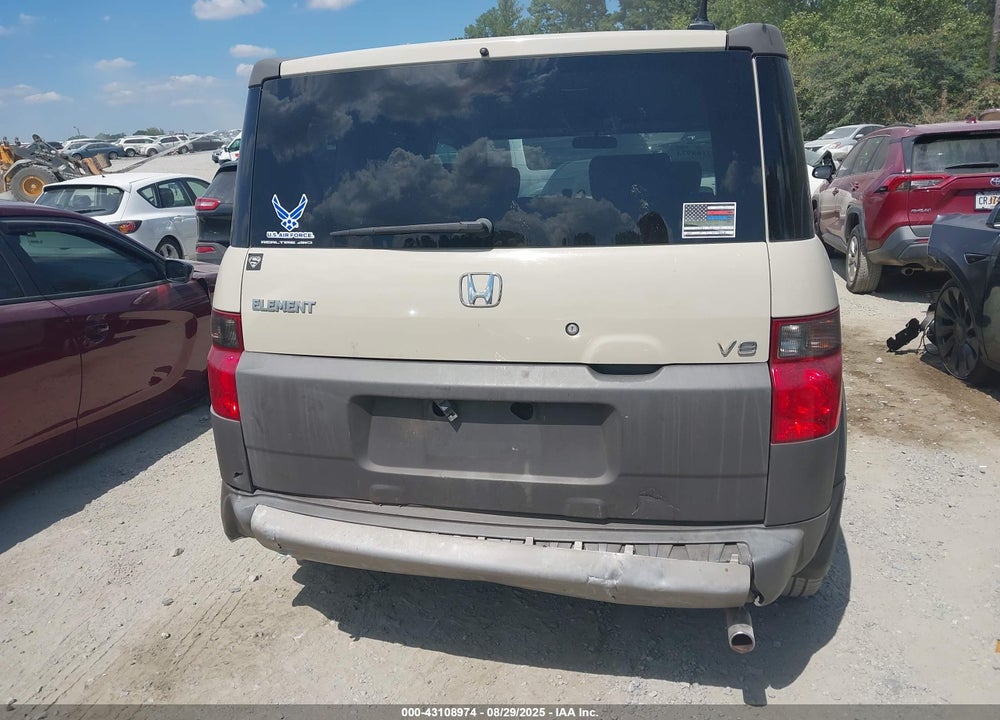 2005 HONDA ELEMENT EX VIN: 5J6YH28655L000382