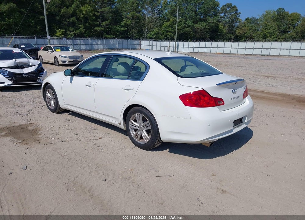 2011 INFINITI G37 VIN: JN1CV6APXBM303685