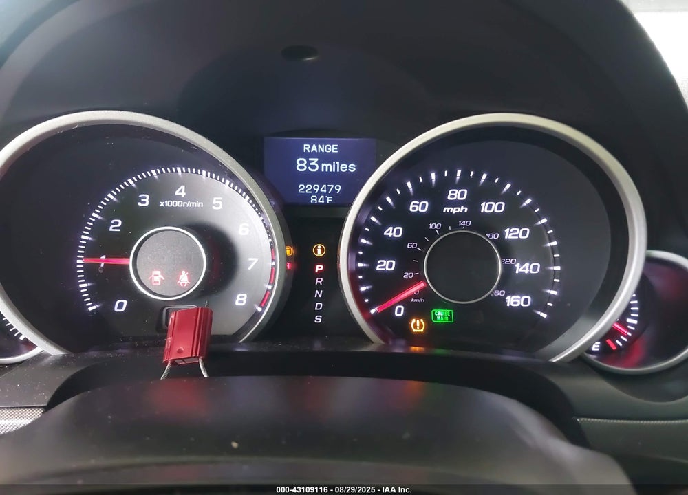 2012 ACURA TL 3.5 VIN: 19UUA8F78CA007408