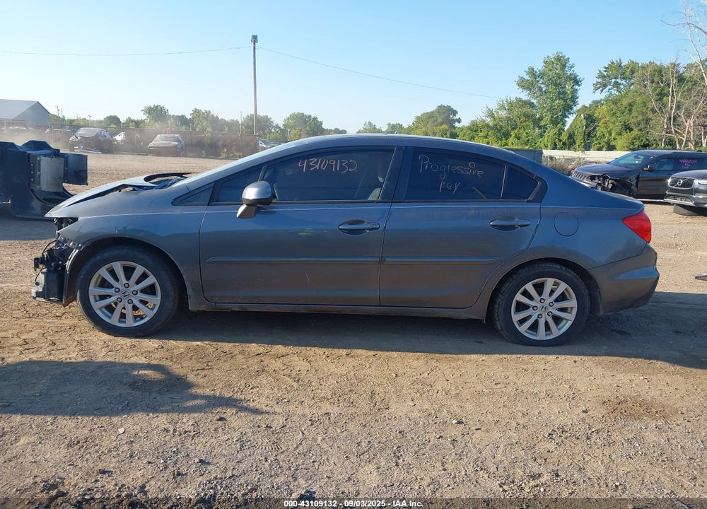 2012 HONDA CIVIC VIN: 19XFB2F85CE036078