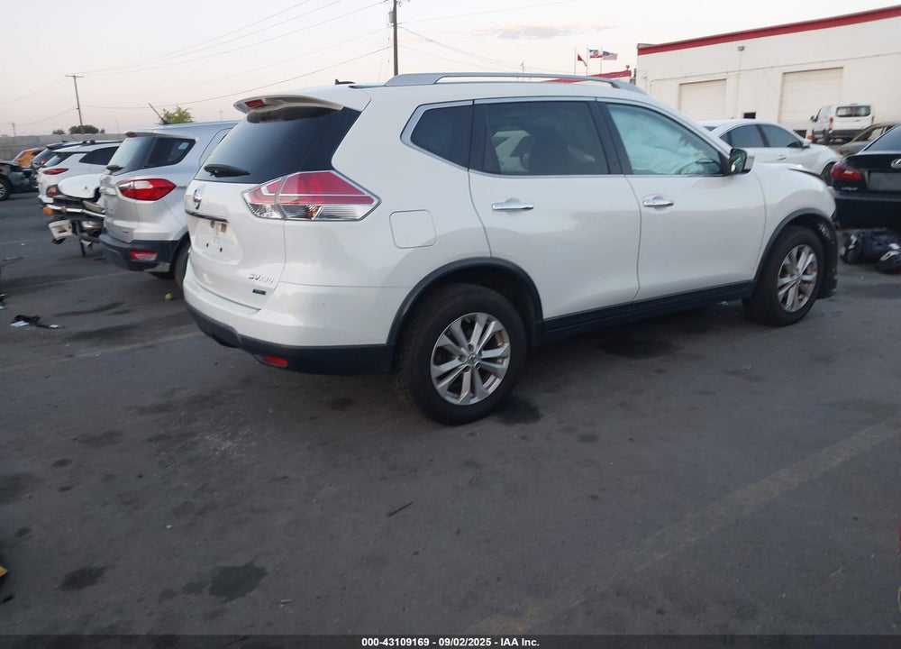 2014 NISSAN ROGUE SV VIN: 5N1AT2MV6EC755216