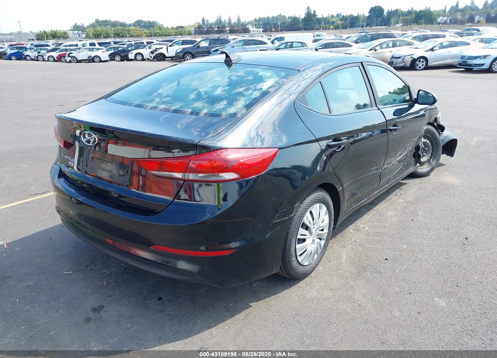 2017 HYUNDAI ELANTRA VIN: KMHD74LF5HU084689