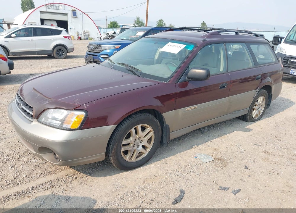 2000 SUBARU OUTBACK VIN: 4S3BH665XY7635169