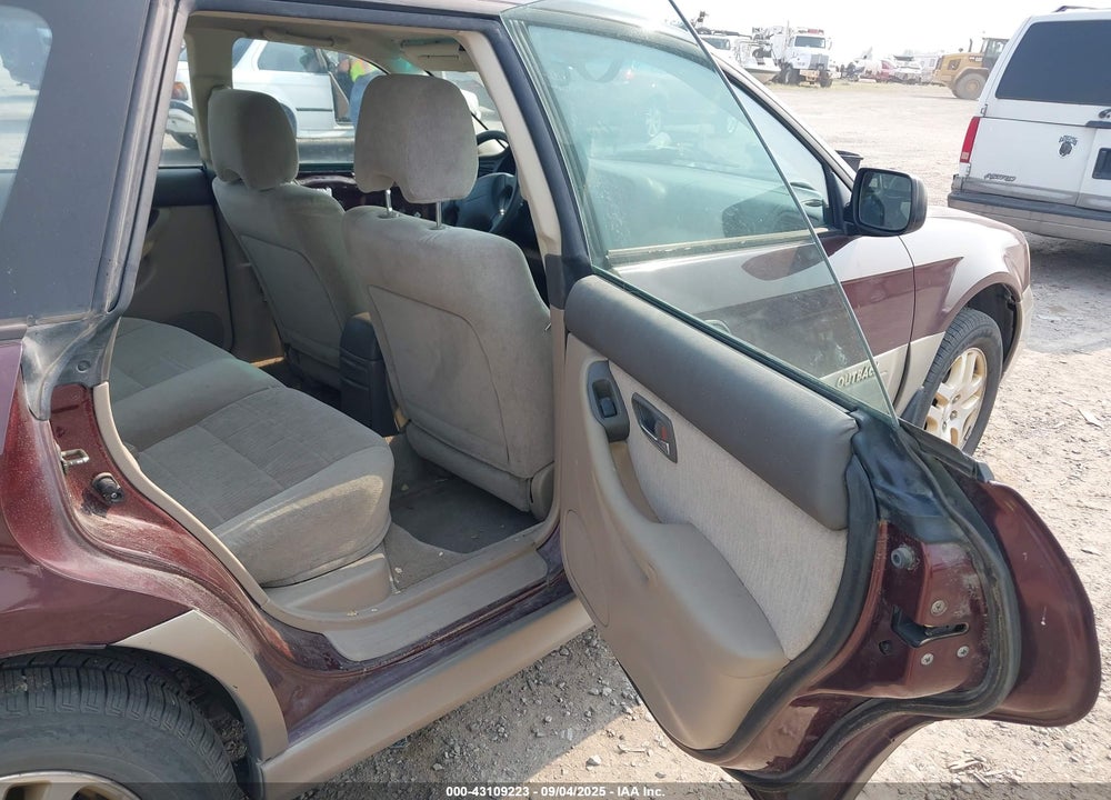 2000 SUBARU OUTBACK VIN: 4S3BH665XY7635169