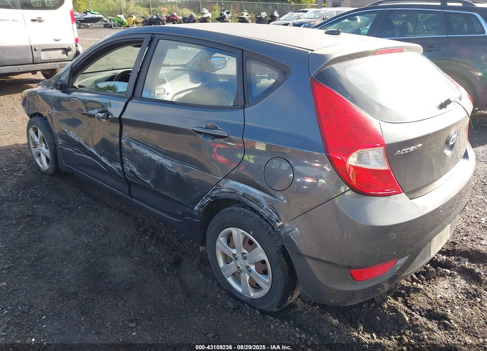 2012 HYUNDAI ACCENT VIN: KMHCT5AE7CU004891