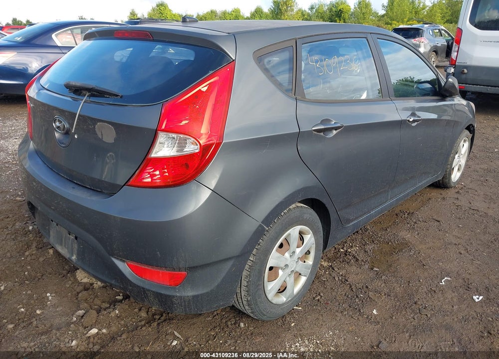 2012 HYUNDAI ACCENT VIN: KMHCT5AE7CU004891