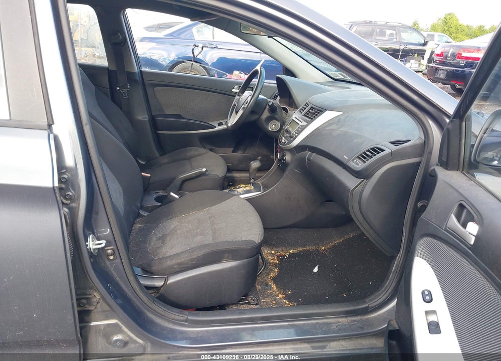 2012 HYUNDAI ACCENT VIN: KMHCT5AE7CU004891