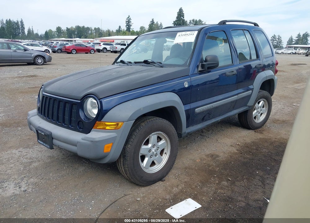 2006 JEEP LIBERTY SPORT VIN: 1J4GL48K16W103835