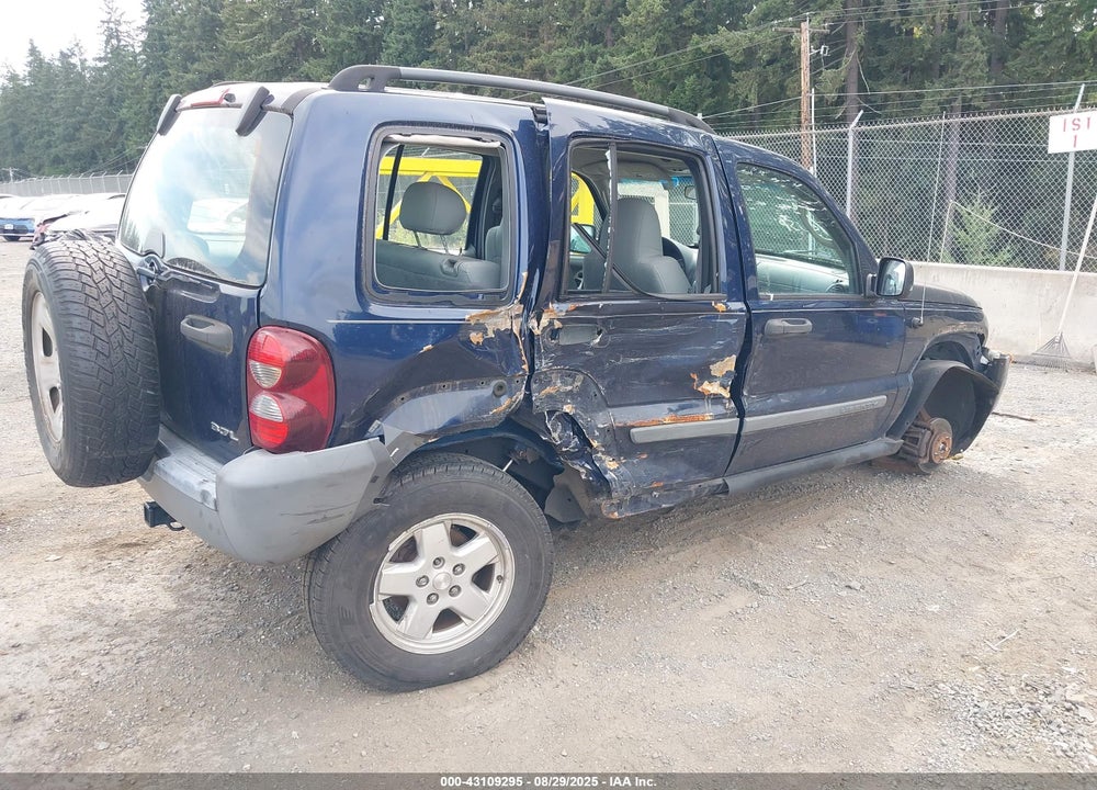 2006 JEEP LIBERTY SPORT VIN: 1J4GL48K16W103835