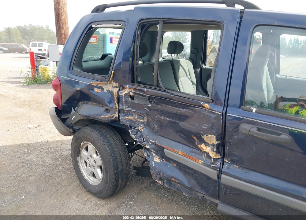 2006 JEEP LIBERTY SPORT VIN: 1J4GL48K16W103835
