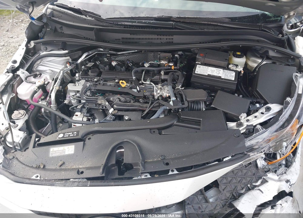 2025 TOYOTA COROLLA LE VIN: 5YFB4MDE6SP347822