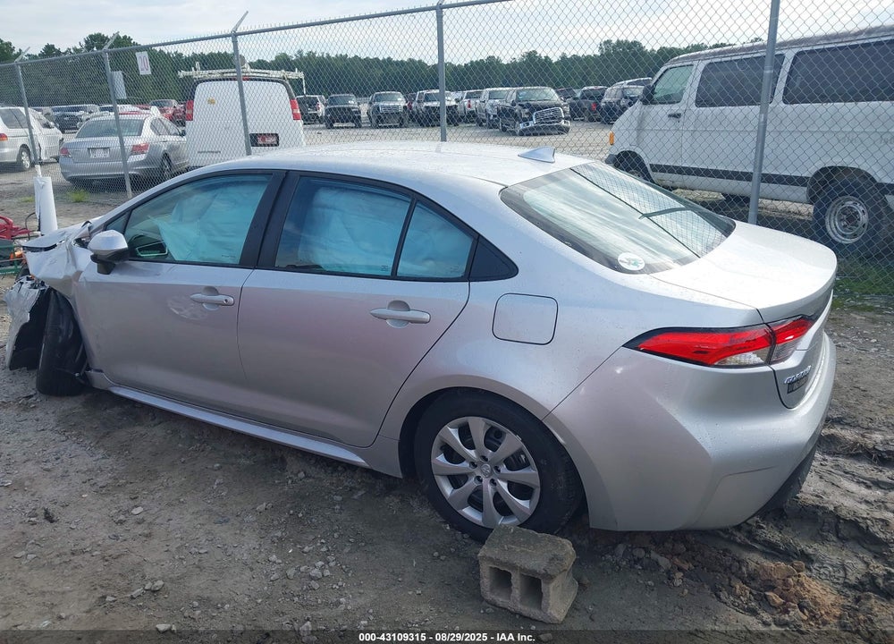 2025 TOYOTA COROLLA LE VIN: 5YFB4MDE6SP347822