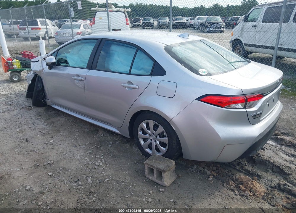 2025 TOYOTA COROLLA LE VIN: 5YFB4MDE6SP347822
