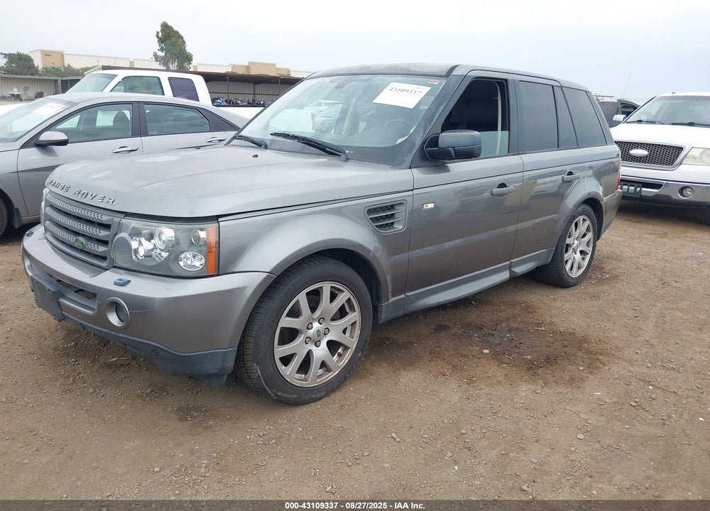 2009 LAND ROVER RANGE ROVER SPORT VIN: SALSK25469A192602