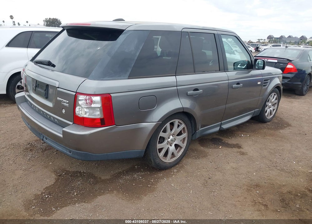 2009 LAND ROVER RANGE ROVER SPORT VIN: SALSK25469A192602