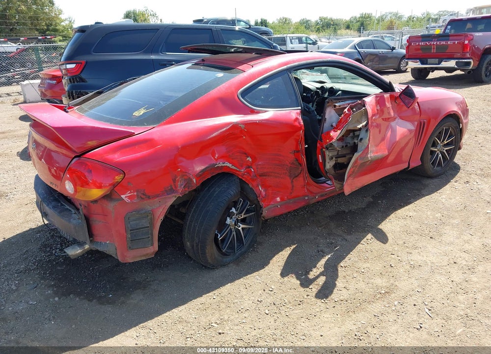 2003 HYUNDAI TIBURON GT V6 VIN: KMHHN65F83U087756
