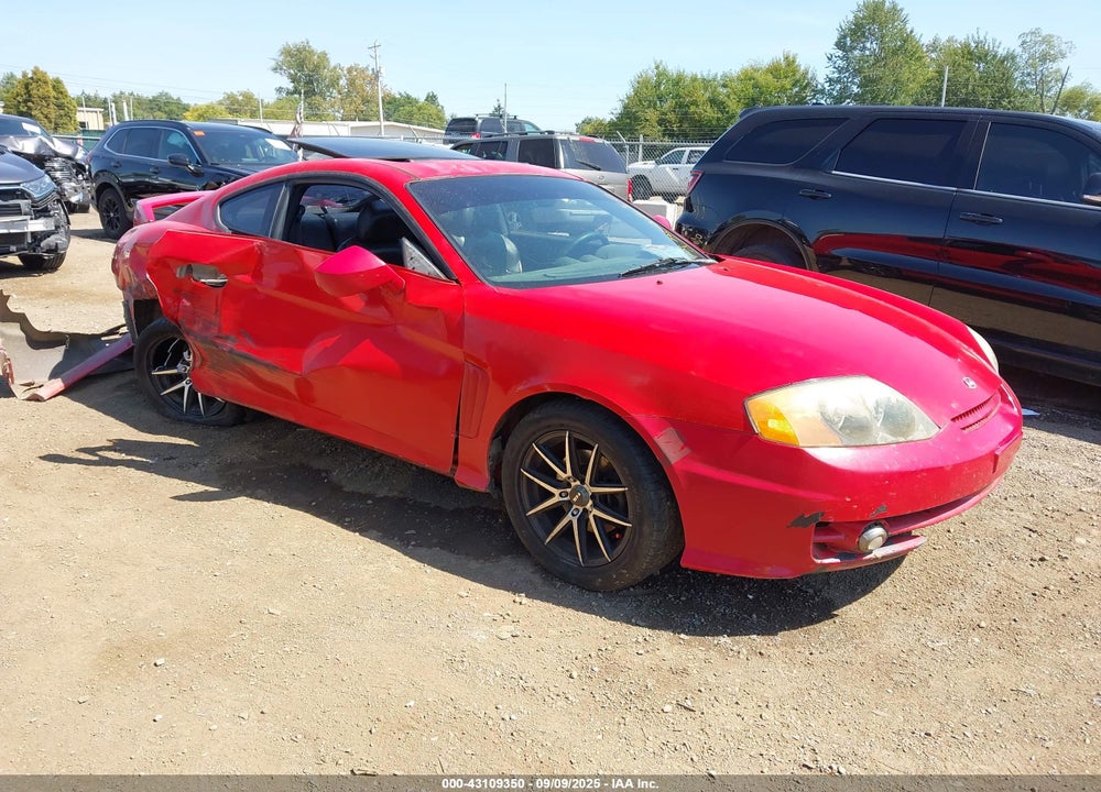 2003 HYUNDAI TIBURON GT V6 VIN: KMHHN65F83U087756