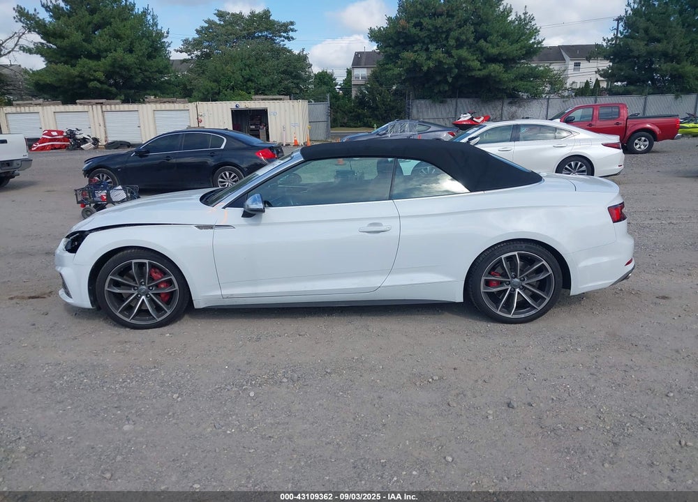 2018 AUDI S5 VIN: WAUY4GF55JN015033