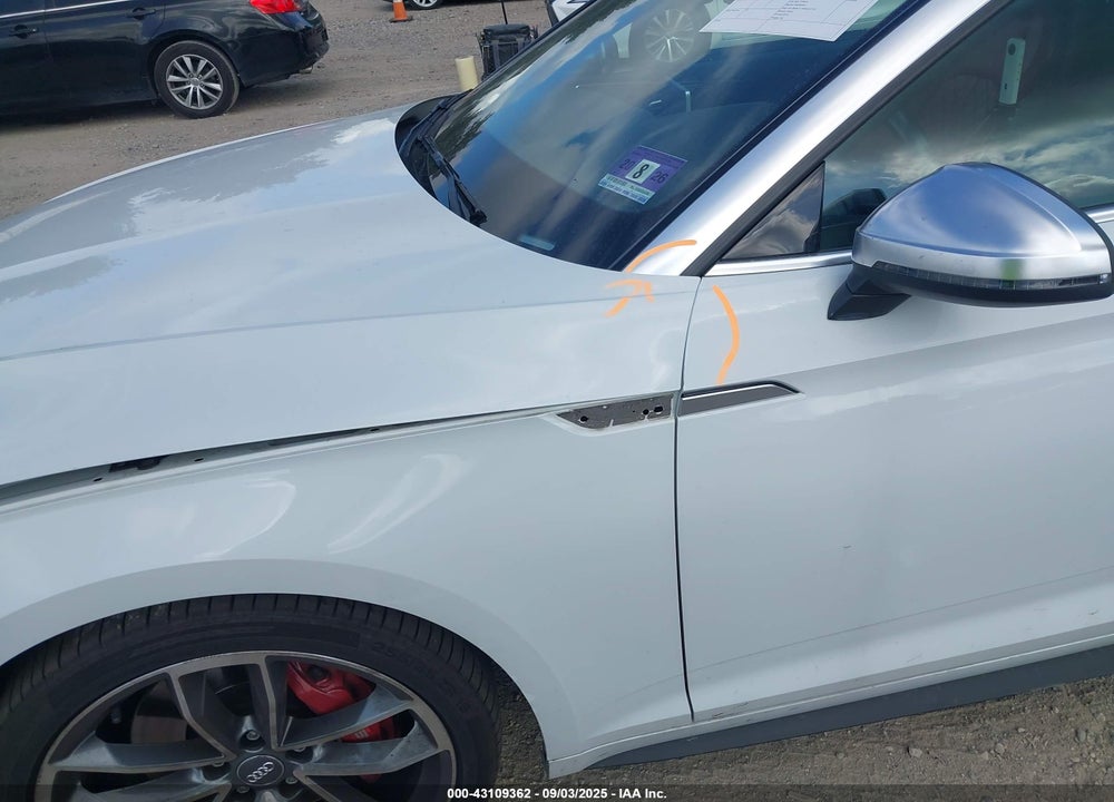 2018 AUDI S5 VIN: WAUY4GF55JN015033