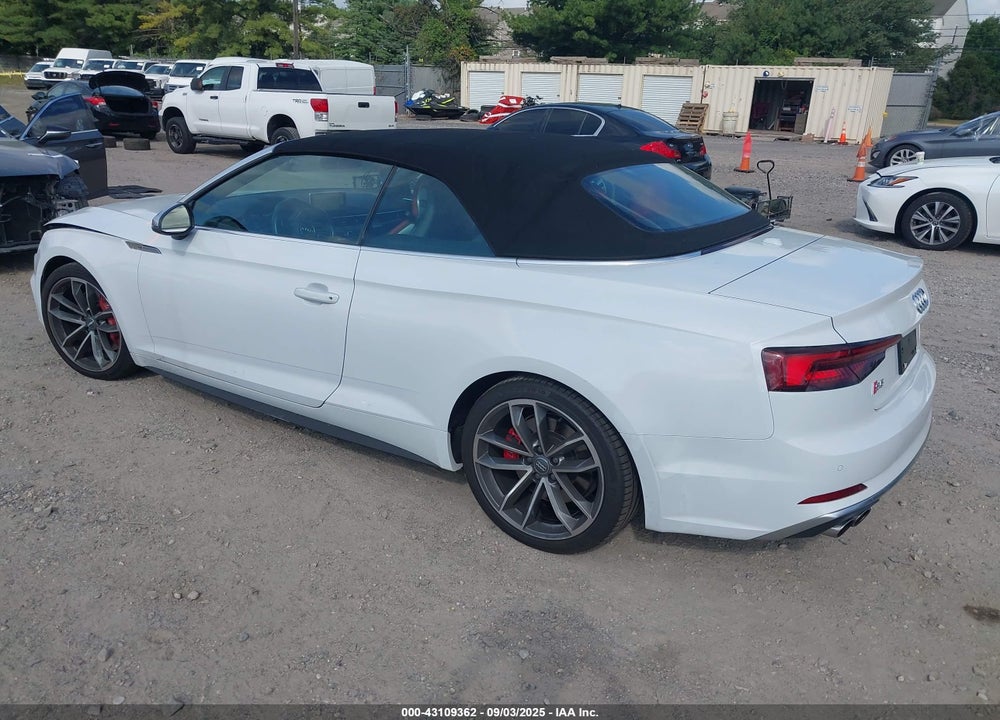 2018 AUDI S5 VIN: WAUY4GF55JN015033