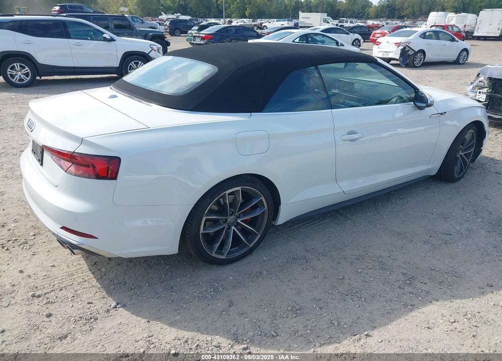 2018 AUDI S5 VIN: WAUY4GF55JN015033