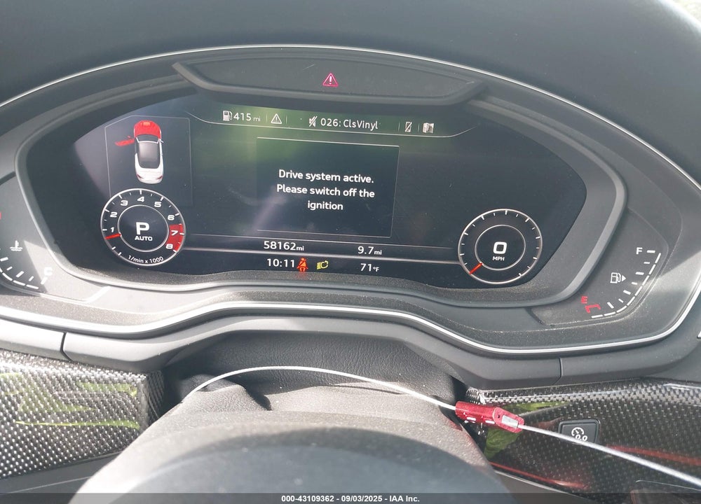 2018 AUDI S5 VIN: WAUY4GF55JN015033