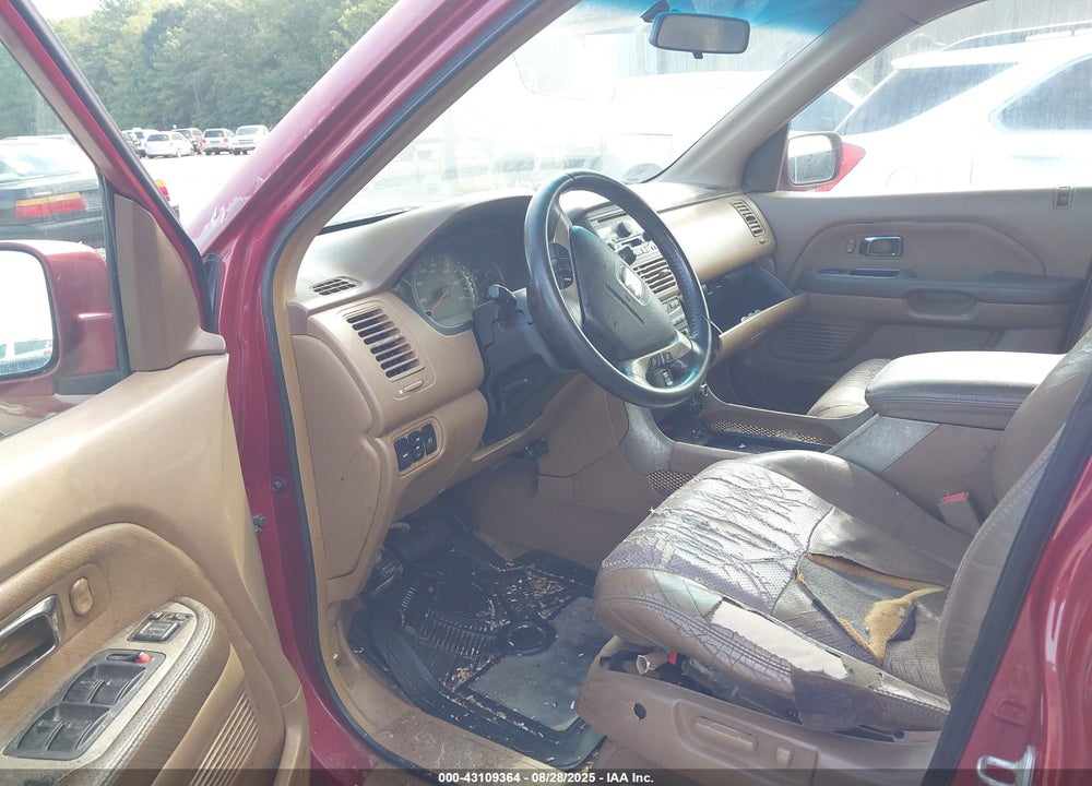 2004 HONDA PILOT EX-L VIN: 2HKYF18624H581770