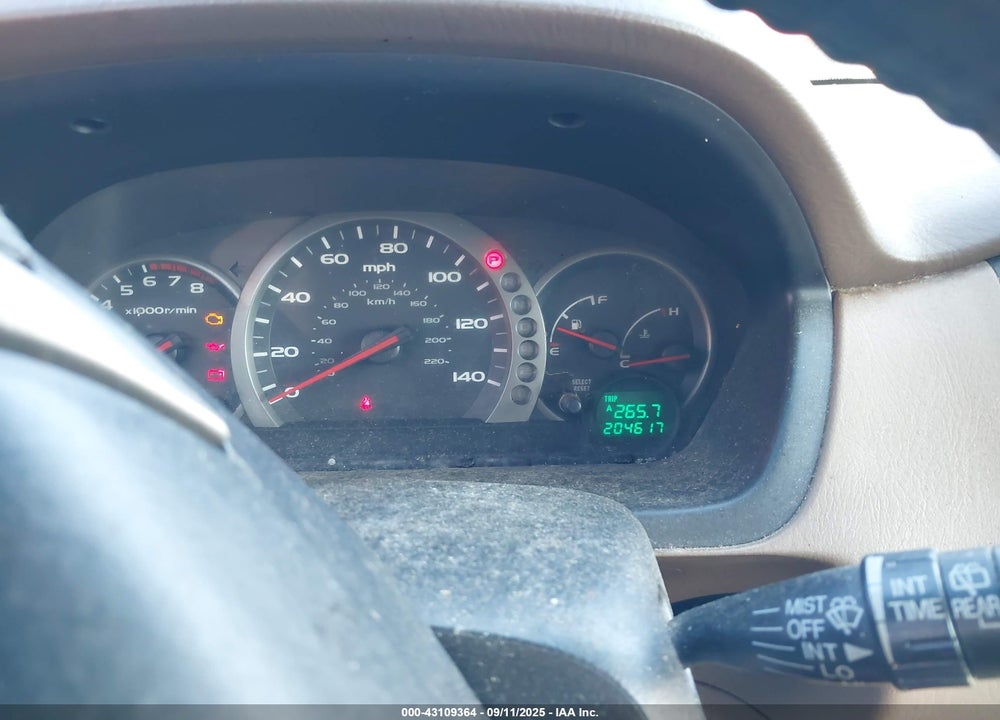 2004 HONDA PILOT EX-L VIN: 2HKYF18624H581770