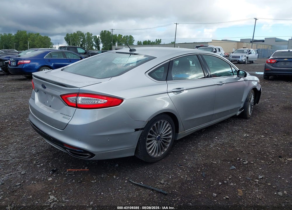 2014 FORD FUSION VIN: 3FA6P0K92ER174814