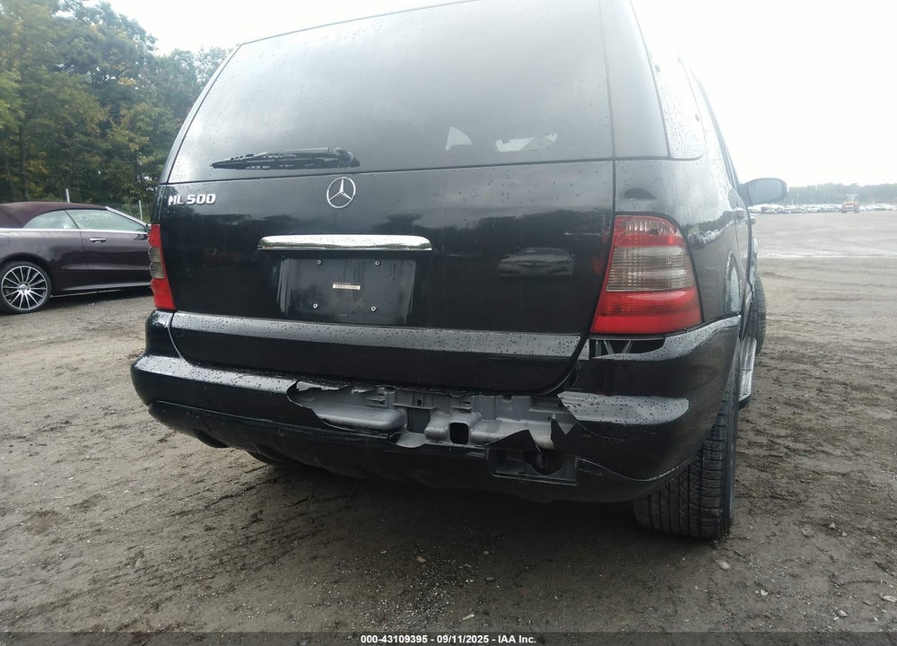 2005 MERCEDES-BENZ ML 500 VIN: 4JGAB75E55A537925