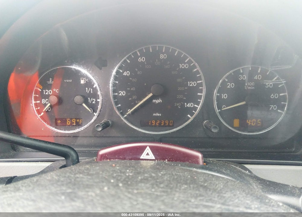 2005 MERCEDES-BENZ ML 500 VIN: 4JGAB75E55A537925