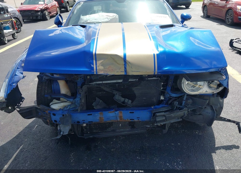2012 DODGE CHALLENGER SXT VIN: 2C3CDYAG8CH292206
