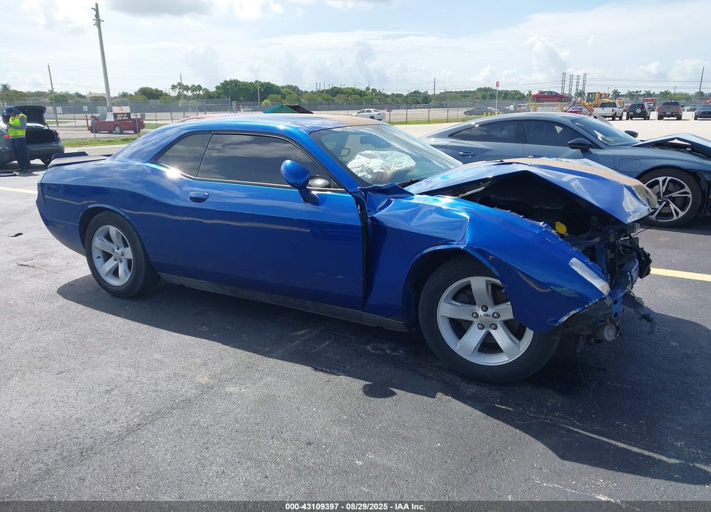 2012 DODGE CHALLENGER SXT VIN: 2C3CDYAG8CH292206