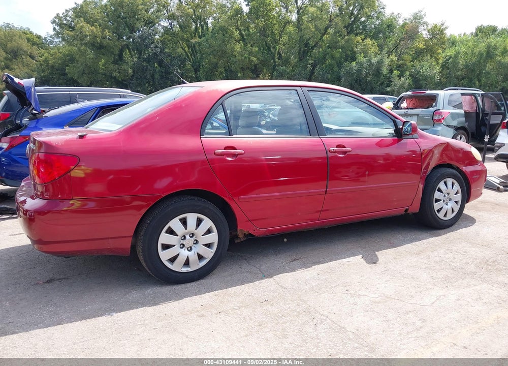 2004 TOYOTA COROLLA LE VIN: 1NXBR38E54Z242292