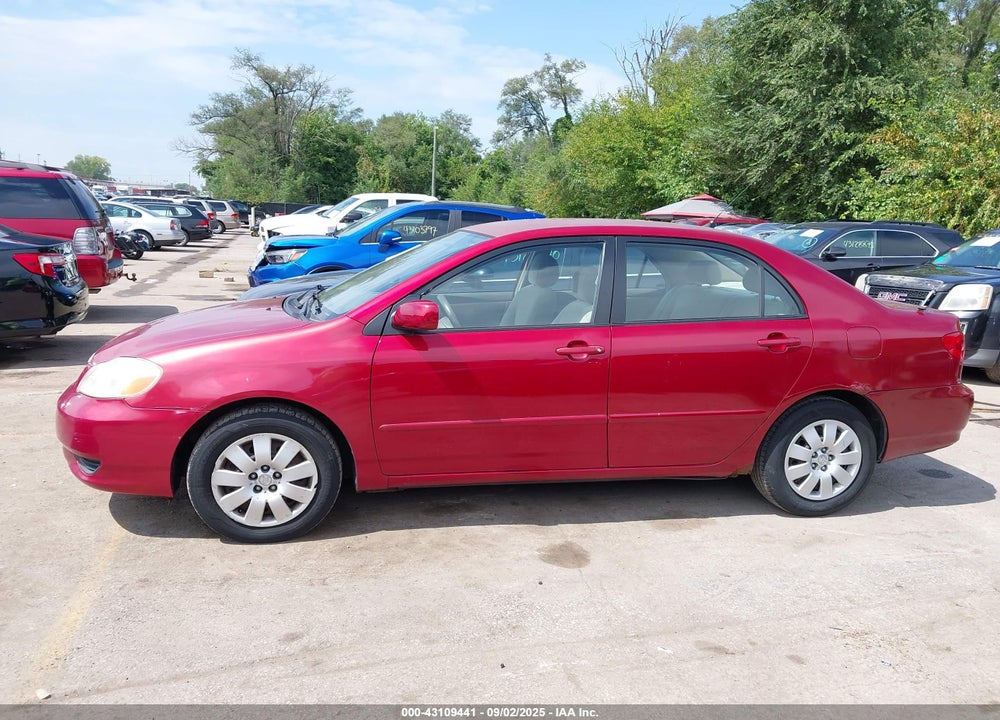 2004 TOYOTA COROLLA LE VIN: 1NXBR38E54Z242292