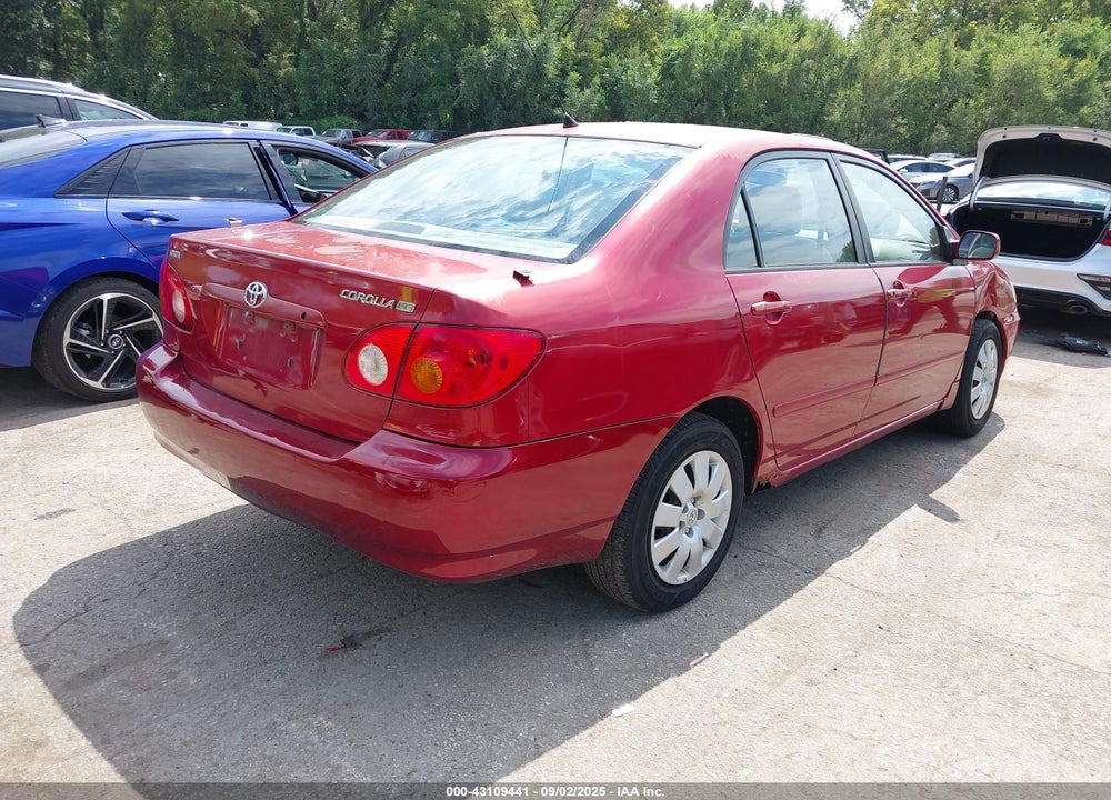 2004 TOYOTA COROLLA LE VIN: 1NXBR38E54Z242292