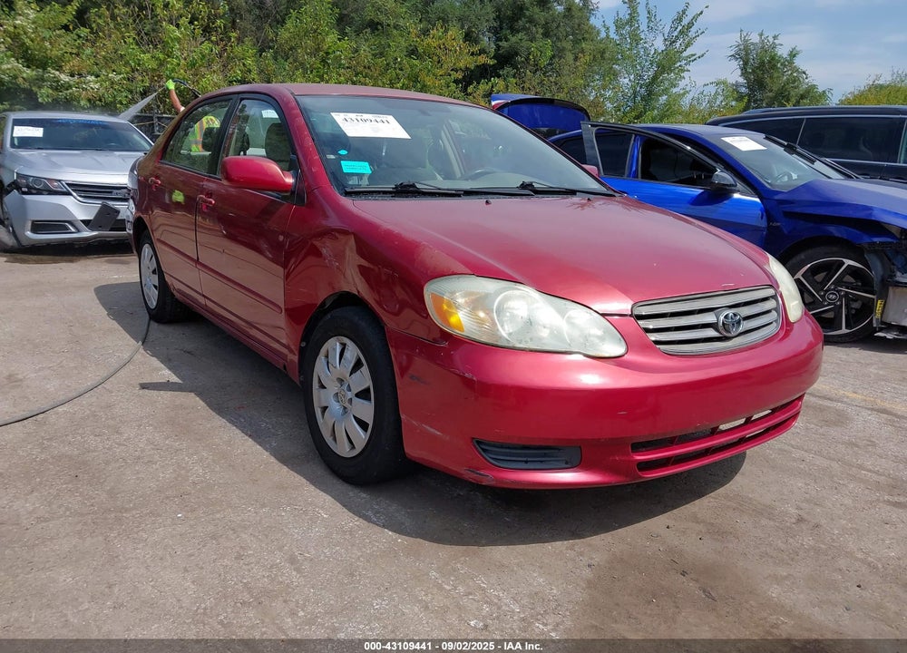 2004 TOYOTA COROLLA LE VIN: 1NXBR38E54Z242292
