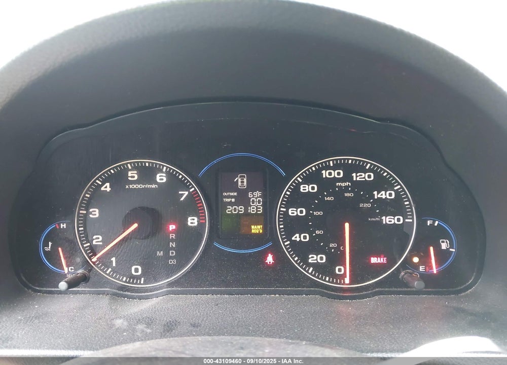 2004 ACURA TSX VIN: JH4CL96864C009911