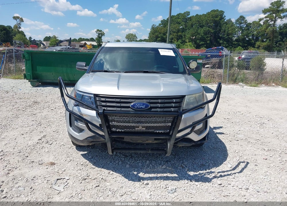 2016 FORD POLICE INTERCEPTOR UTILITY VIN: 1FM5K8AR6GGC15309