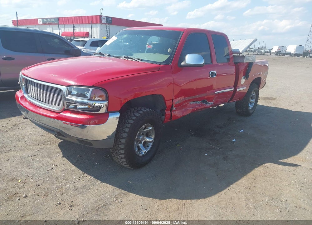 2001 GMC SIERRA 1500 SLE VIN: 2GTEK19V411399683