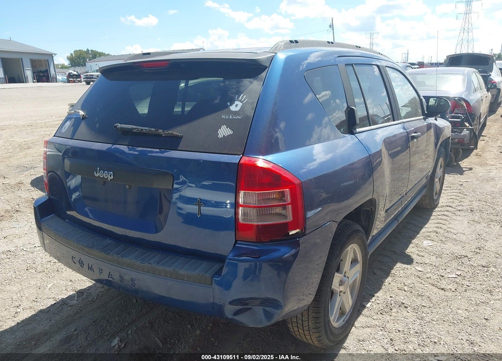 2009 JEEP COMPASS VIN: 1J4FT47A79D222929