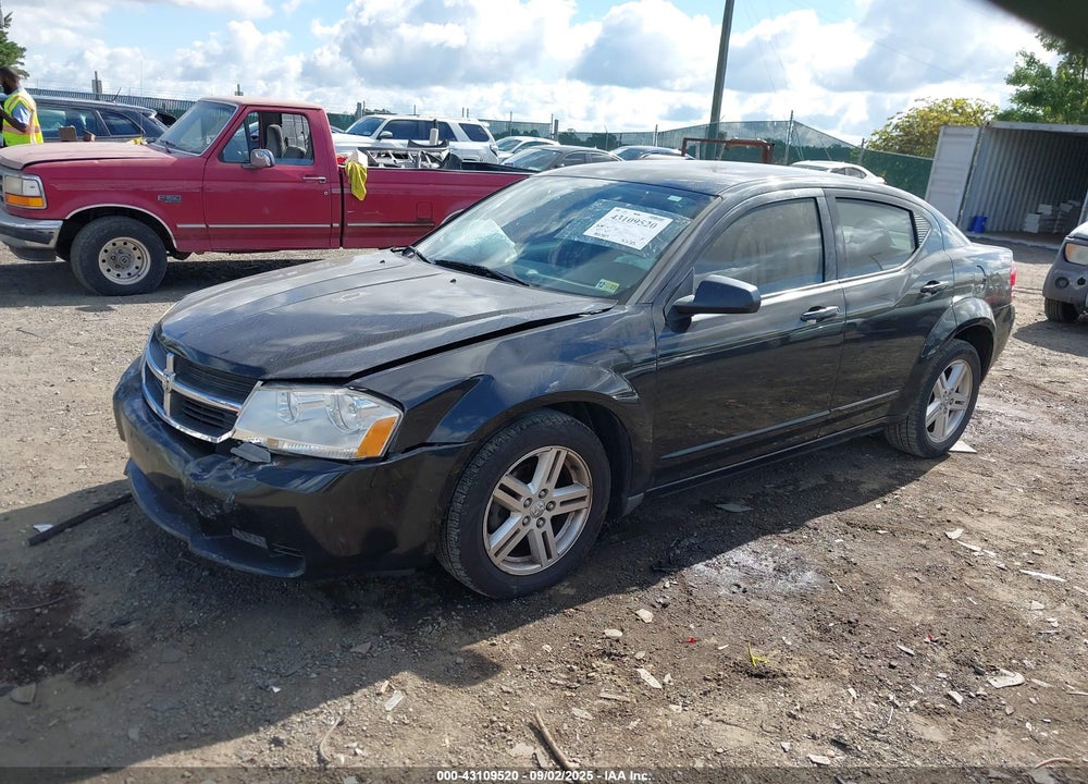 2008 DODGE AVENGER SXT VIN: 1B3LC56R88N234815