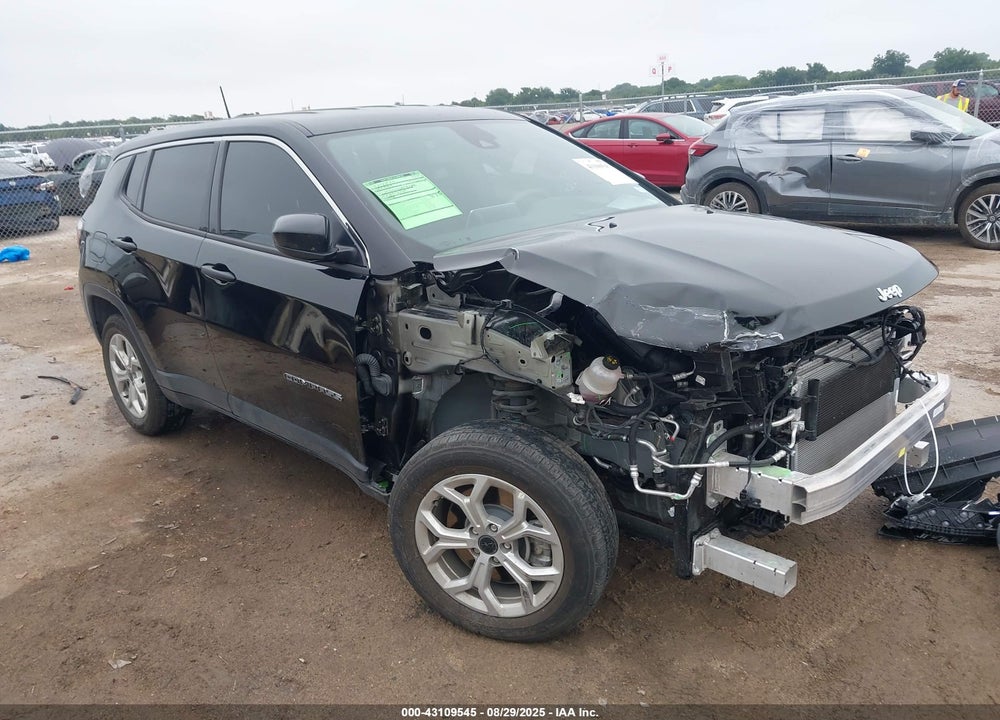 2025 JEEP COMPASS SPORT 4X4 VIN: 3C4NJDANXST550588