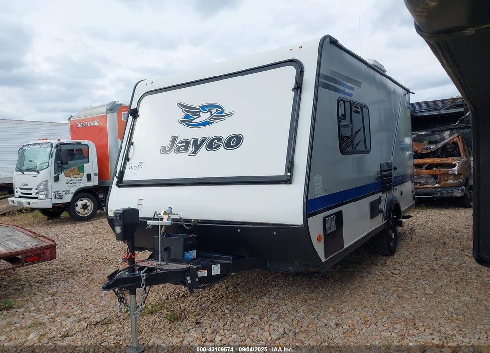 2019 JAYCO JAY FEATHER X17Z TRAVEL TRAILER VIN: 1UJBJHAHXK1JZ0248