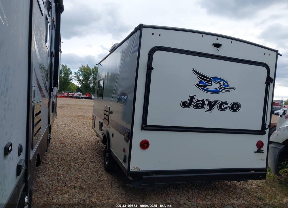 2019 JAYCO JAY FEATHER X17Z TRAVEL TRAILER VIN: 1UJBJHAHXK1JZ0248